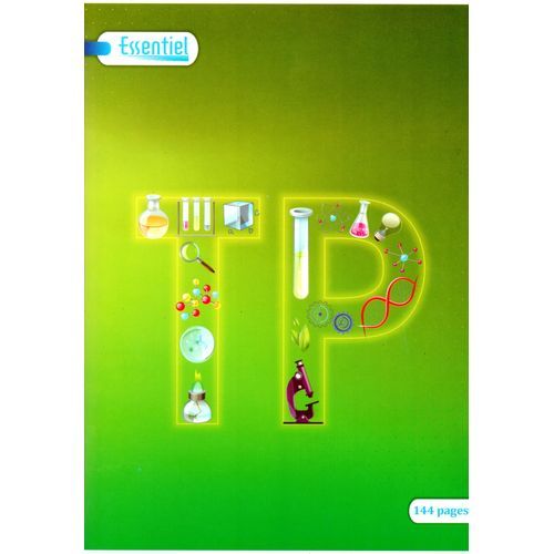 Cahier ESSENTIEL TP 144p piqué Grand Format 60g Grand Carreaux - 3