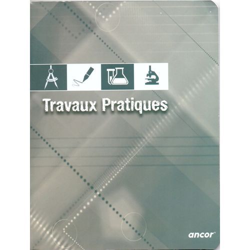 Cahier ancor TP 96p piqué A5 70/90g Grand Carreaux