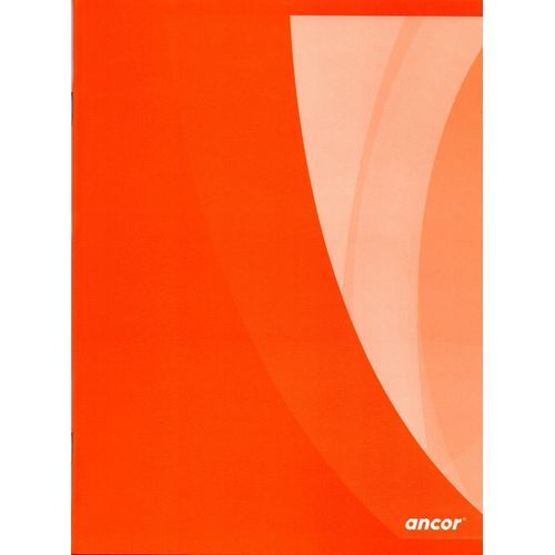 Cahier ancor 48p piqué A5 70g Grand Carreaux