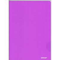 Cahier ancor 96p piqué Grand Format 90g Grand Carreaux - Mauve