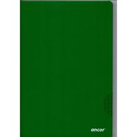 Cahier ancor 96p piqué Grand Format 90g Grand Carreaux - Vert