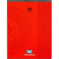 Cahier PEGASUS 140p piqué A5 60g Grand Carreaux