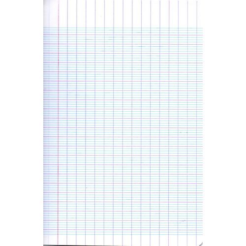 Cahier ESSENTIEL 288p A5 Format 60g Grand Carreaux - 3