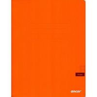 Cahier ancor 96p piqué A5 90g Grand Carreaux-orange