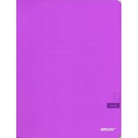 Cahier ancor 96p piqué A5 90g Grand Carreaux-mauve