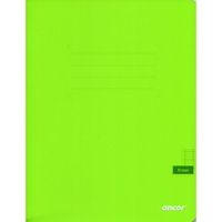 Cahier ancor 96p piqué A5 90g Grand Carreaux-vert_clair