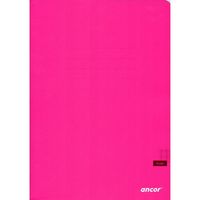 Cahier ancor 96p piqué Grand Format 90g Grand Carreaux - Rose