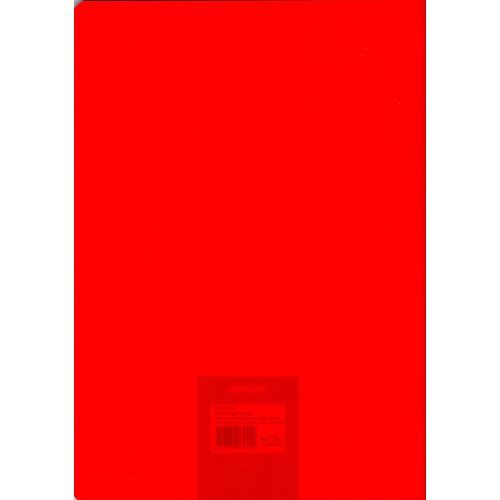 Cahier ancor 96p piqué Grand Format 90g Grand Carreaux - Rouge - 2