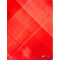 Cahier ancor 192p broché A5 90g Grand Carreaux