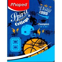 Cahier MAPED 384p Broché A5 72g Grand Carreaux