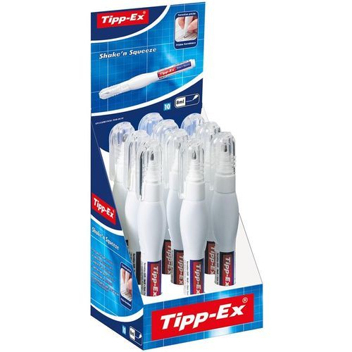 Stylo correcteur Tipp-Ex 8 ml 10pcs