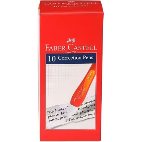 Stylo Correcteur Faber-castell 10 pcs
