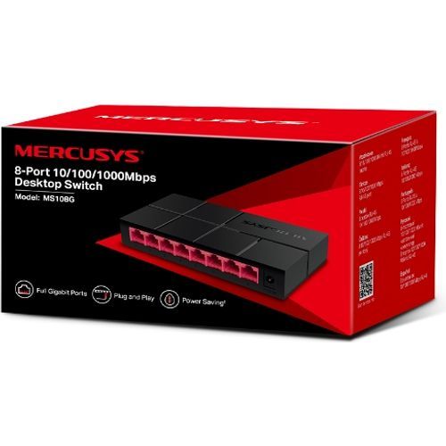 Switch Mercusys 8 Ports Gigabit