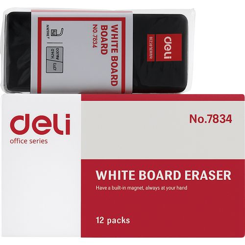 Brosse tableau magnétique Deli 7834 -12 pcs