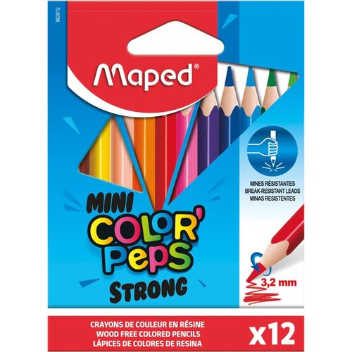 Maped Color Peps Strong 12couleurs Mini
