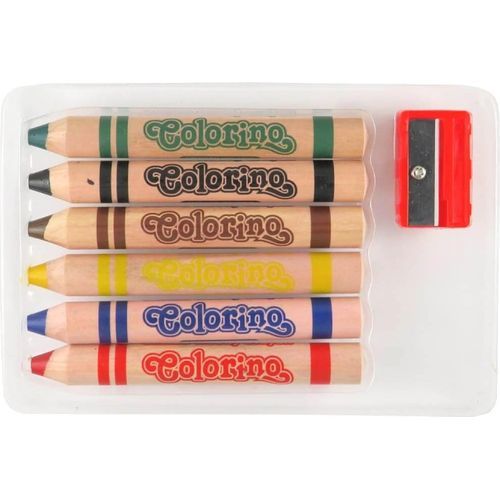 Colorino kids Jumbo Woody 6couleurs+ taille crayons - 2