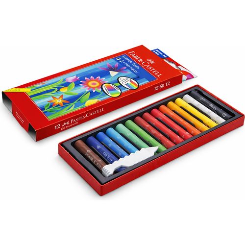 Crayons pastel à l’huile Faber-Castell 12 pcs – Réf. 126012 - 2