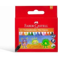 Crayons de Couleurs en Cire Faber-Castell – 12 Couleurs