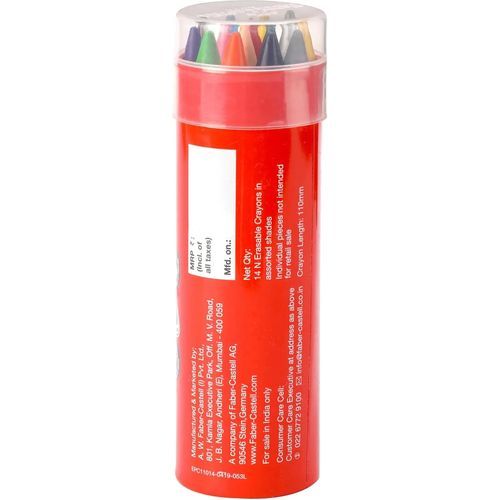Crayons en plastique effaçables Faber-Castell – Boîte de 14 couleurs - 3