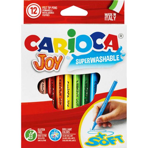 Feutre CARIOCA joy 12 couleurs