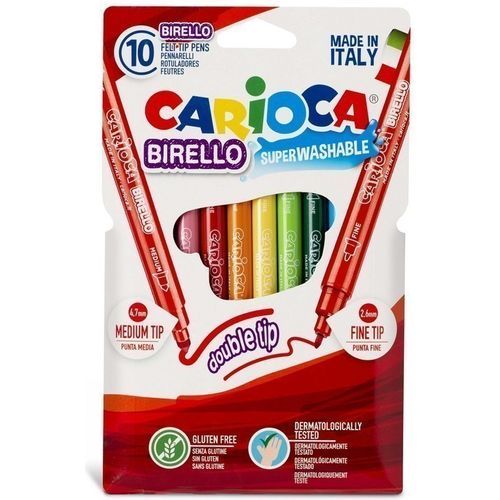 Feutre CARIOCA BIRELLO 10 couleurs