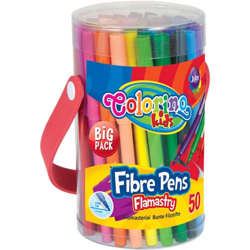 Colorino kids Fibre Pens Flamastry 50pcs
