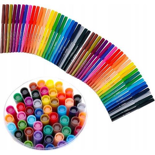 Colorino kids Fibre Pens Flamastry 50pcs - 3