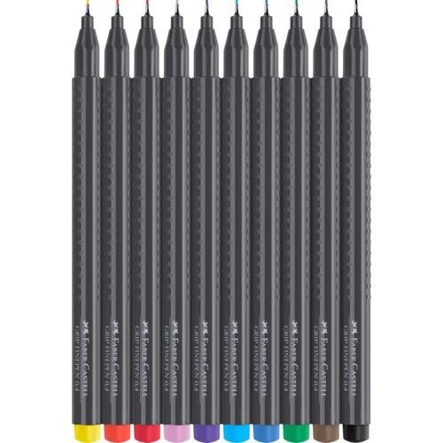 Stylos Feutre Faber-Castell Grip Finepen 0.4 mm - 2