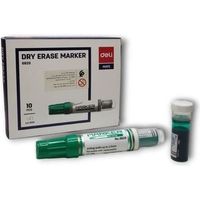 Marqueur Rechargable pour tableau Deli E6820 Vert- PACK DE 10 