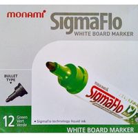 Marqueur MONAMI Sigmaflo Vert- PACK DE 12