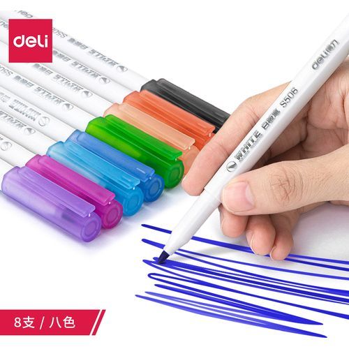 Marqueur DELI S504 Pochette de 8pcs - 2