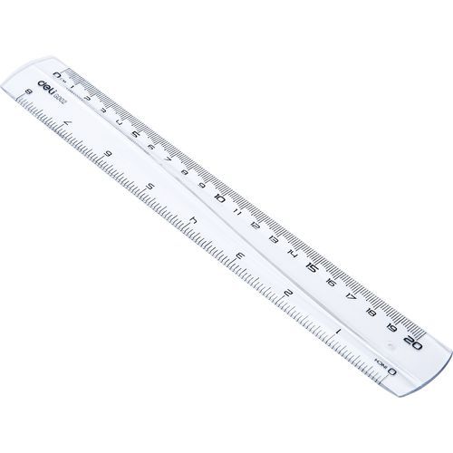 Règle DELI en plastique Pioneer, 20 cm - 3