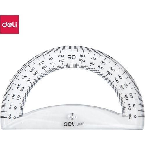 Rapporteur DELI Pioneer en plastique 12 cm - 2