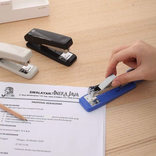 Agrafeuse Deli Stapler 0300 - Noir - 2