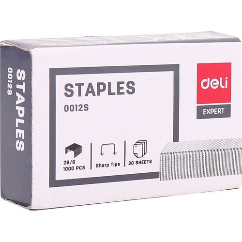 Agrafes Staples deli 0012S 26/6
