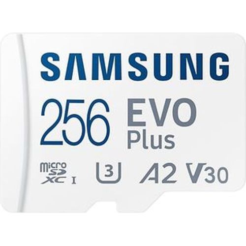 Carte mémoire Samsung EVO Plus 256 Go MicroSDXC UHS-I Classe 10 - 3
