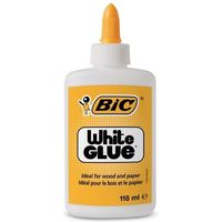 COLLE BIC WHITE GLUE 118 ML