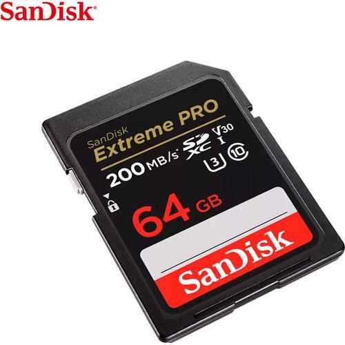 Carte mémoire SanDisk Extreme PRO 64 Go SDXC UHS-I - 3