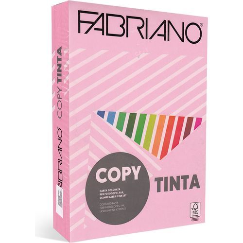 Ramette de papier Fabriano Tinta Rose 80g