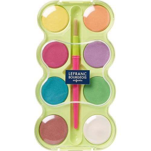 Pastilles de Gouache LEFRANC & Bourgeois 8 couleurs - 2