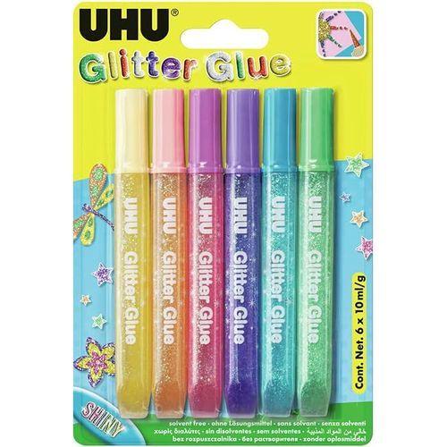 Glitter Glue UHU SHINY  - 3
