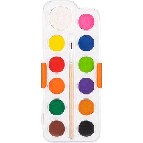 Deli Color Emotion peinture à eau 12 couleurs + 1 pinceau - 2