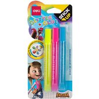 Glitter Glue Deli stick up 3 couleurs x12ml A712 01