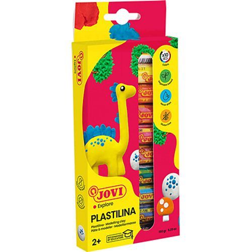 Pâte à modeler JOVI 10 couleurs