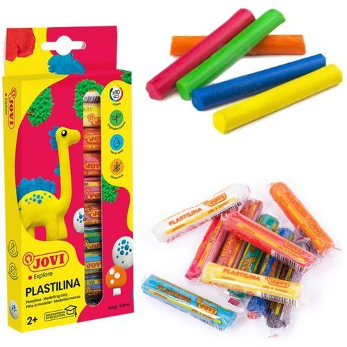 Pâte à modeler JOVI 10 couleurs - 2
