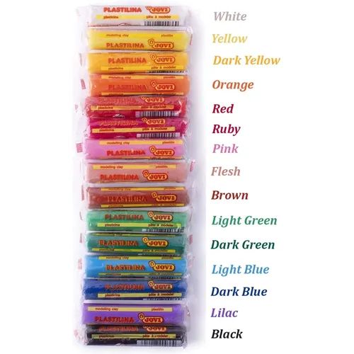 Pâte à modeler JOVI 10 couleurs - 3