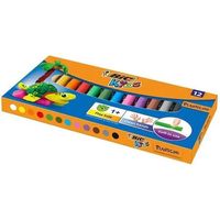 Pâte à modeler BIC KIDS PLASTELINA 12 couleurs