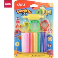 DELI PATE A MODELER DOUGH-IT ED75021  8 COULEURS