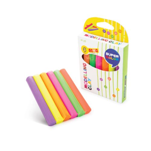 Pâte à modeler JORDAN COLOR 6 couleurs - 2