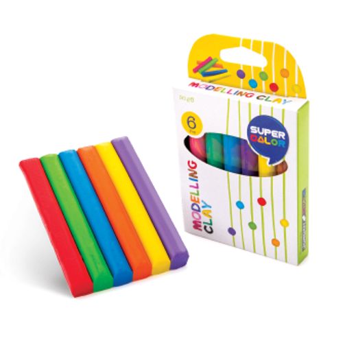 Pâte à modeler JORDAN COLOR 6 couleurs - 3